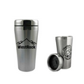 16 Oz. Stainless Steel Travel Tumbler